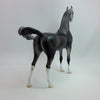 MIDNIGHT IN MONTGOMERY - OOAK Dark Dapple Gray Arabian 1/15