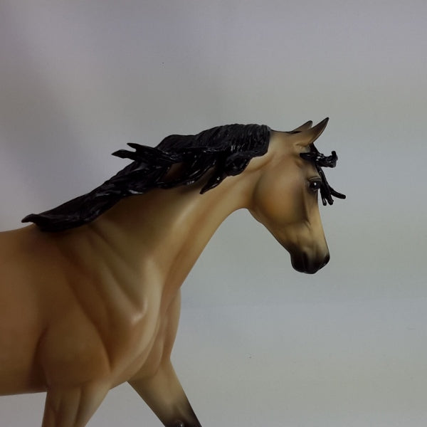 GRAVIDAS - OOAK Dapple Buckskin Pony 1/15