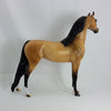 BEZAZZES - OOAK Dapple Buckskin Arabian 1/15