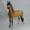 BEZAZZES - OOAK Dapple Buckskin Arabian 1/15