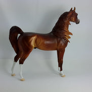 BRONZE BANDEAU - OOAK Dapple Chestnut Arabian 1/15