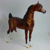 BRONZE BANDEAU - OOAK Dapple Chestnut Arabian 1/15