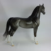 50 SHADES OF GRAY - OOAK Dark Dapple Gray Arabian 1/15