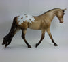 FIDDLE STIX - OOAK Dapple Buckskin Appaloosa Palouse by J. Keim 1/15