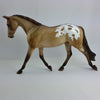 FIDDLE STIX - OOAK Dapple Buckskin Appaloosa Palouse by J. Keim 1/15