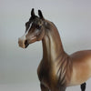 ROSE IS A ROSE - OOAK Rose Gray Dapple Whinnying Arabian 1/15