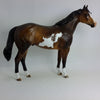 COUNTRY BOY - OOAK Dapple Bay Dun Paint Stock Horse 1/15