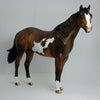 COUNTRY BOY - OOAK Dapple Bay Dun Paint Stock Horse 1/15