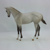 LAMBIKINS -OOAK Light Silver Dun Weanling Model Horse - 1/15