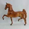 REDLINER - OOAK Chestnut Saddlebred Model Horse - 1/15