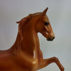 REDLINER - OOAK Chestnut Saddlebred Model Horse - 1/15