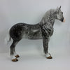 LIGONIER - OOAK Dapple Gray Standing Drafter by Sheryl Leisure 1/15