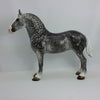 LIGONIER - OOAK Dapple Gray Standing Drafter by Sheryl Leisure 1/15