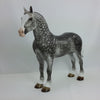 LIGONIER - OOAK Dapple Gray Standing Drafter by Sheryl Leisure 1/15