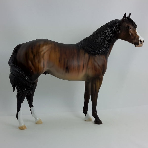 POPSUGAR - OOAK Bay Brindle Stock Horse 1/15