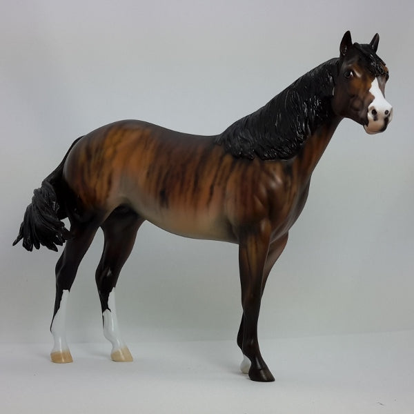 POPSUGAR - OOAK Bay Brindle Stock Horse 1/15