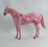 I LOVE YOU - OOAK Valentine Day Heart Stock Horse 1/15