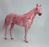 I LOVE YOU - OOAK Valentine Day Heart Stock Horse 1/15