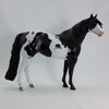 IF I WERE A BOY - OOAK Black &amp; White Overo/Tobiano Paint 1/15