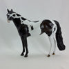 IF I WERE A BOY - OOAK Black &amp; White Overo/Tobiano Paint 1/15