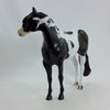 IF I WERE A BOY - OOAK Black &amp; White Overo/Tobiano Paint 1/15