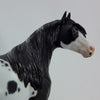 IF I WERE A BOY - OOAK Black &amp; White Overo/Tobiano Paint 1/15