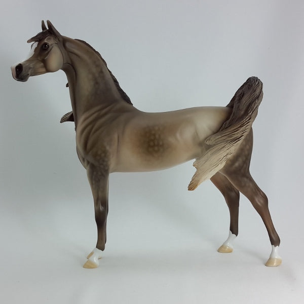 STRANGE MAGIC - OOAK Champagne Dapple Arabian 1/15