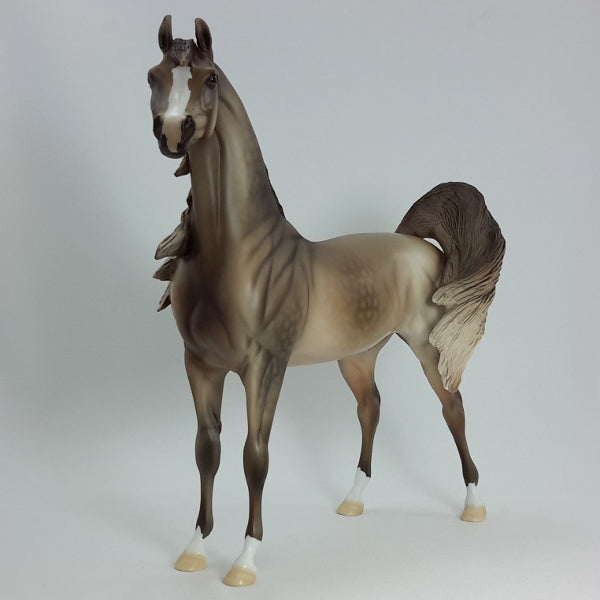STRANGE MAGIC - OOAK Champagne Dapple Arabian 1/15