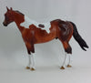 LOVE WORTH FINDING - OOAK Dapple Bay Tobiano Paint by Sheryl Leisure 2/15