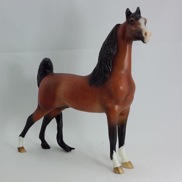 JUST AS I AM - OOAK Dapple Bay Morgan by Sheryl Leisure 2/15