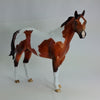 LOVE WORTH FINDING - OOAK Dapple Bay Tobiano Paint by Sheryl Leisure 2/15