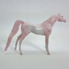 STRAWBERRY SHORTCAKE - Custom Arabian Model Horse - Chip Deco Hearts - 1/15