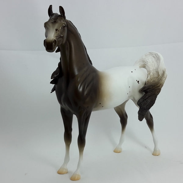 CHOCOLATE STRAWBERRY SHORTCAKE - Wind Blown Arabian Deco Hearts 1/15