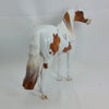 ONE PERCENT - OOAK Light Chestnut Paint Stock Horse 2/15