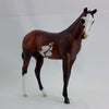 e-COMMERCE - OOAK Bay Overo Paint Weanling 1/15