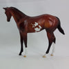 e-COMMERCE - OOAK Bay Overo Paint Weanling 1/15