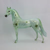 O&#39;LUCKY  - Green Metallic Decorator Arabian w/ Shamrocks St. Patrick&#39;s Day 2/15