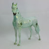 O&#39;LUCKY  - Green Metallic Decorator Arabian w/ Shamrocks St. Patrick&#39;s Day 2/15