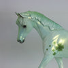 O&#39;LUCKY - Green Metallic Decorator Pony Model Horse with Shamrocks - St. Patrick&#39;s Day - 2/15