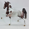 HRZ - OOAK Dapple Gray Pinto Saddlebred with Mapping - 2/15