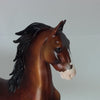 HEZA HEARTHROB - OOAK Bay Dapple Saddlebred 2/15