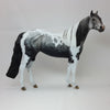 SAINT VALENTINE - OOAK Dapple Gray Tobiano Paint with Mapping 1/15