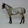 WORSHIP AND ADORE - Bay Roan Overo Paint Stock Horse LE15 2/15