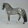 I LOVE YOU!  - OOAK Custom Appaloosa Model Horse Chip - 2/15