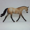 JEFFERSON - OOAK Buckskin Appaloosa Model Horse - Warmblood Pebbles - 2/15