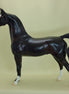 AIKEN DRUM - Dark Dapple Chestnut Arabian Model Horse - LE3 - 3/15