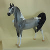 SCARBOROUGH FAIR - OOAK Grulla Pinto Wind Blown Arabian Mare 3/15