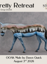 Pretty Retreat OOAK Mule by Dawn Quick DDOOAKs26