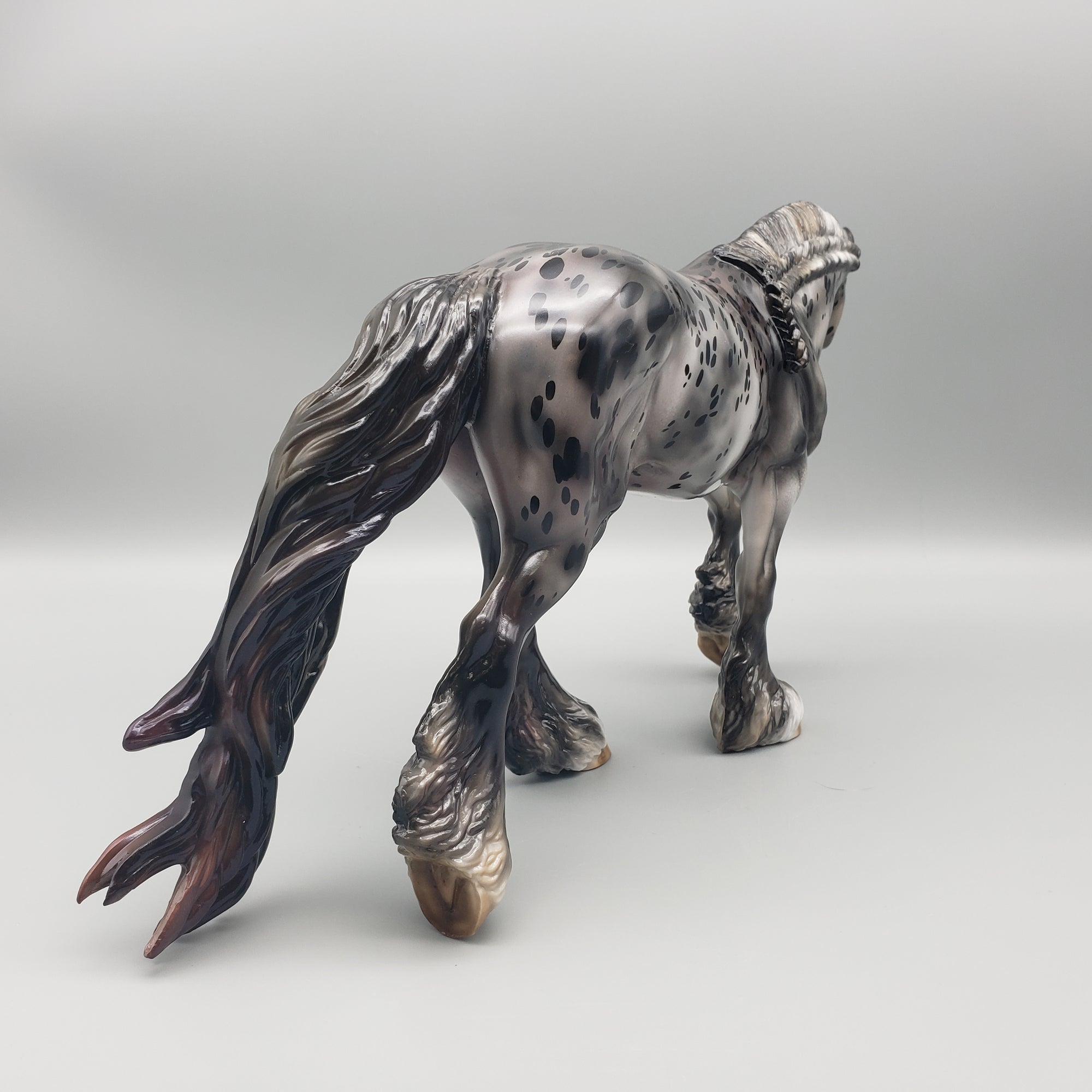 Seventh Heaven OOAK Glossy Appaloosa Irish Cob By Julie Keim - Best Offers 1/22/24