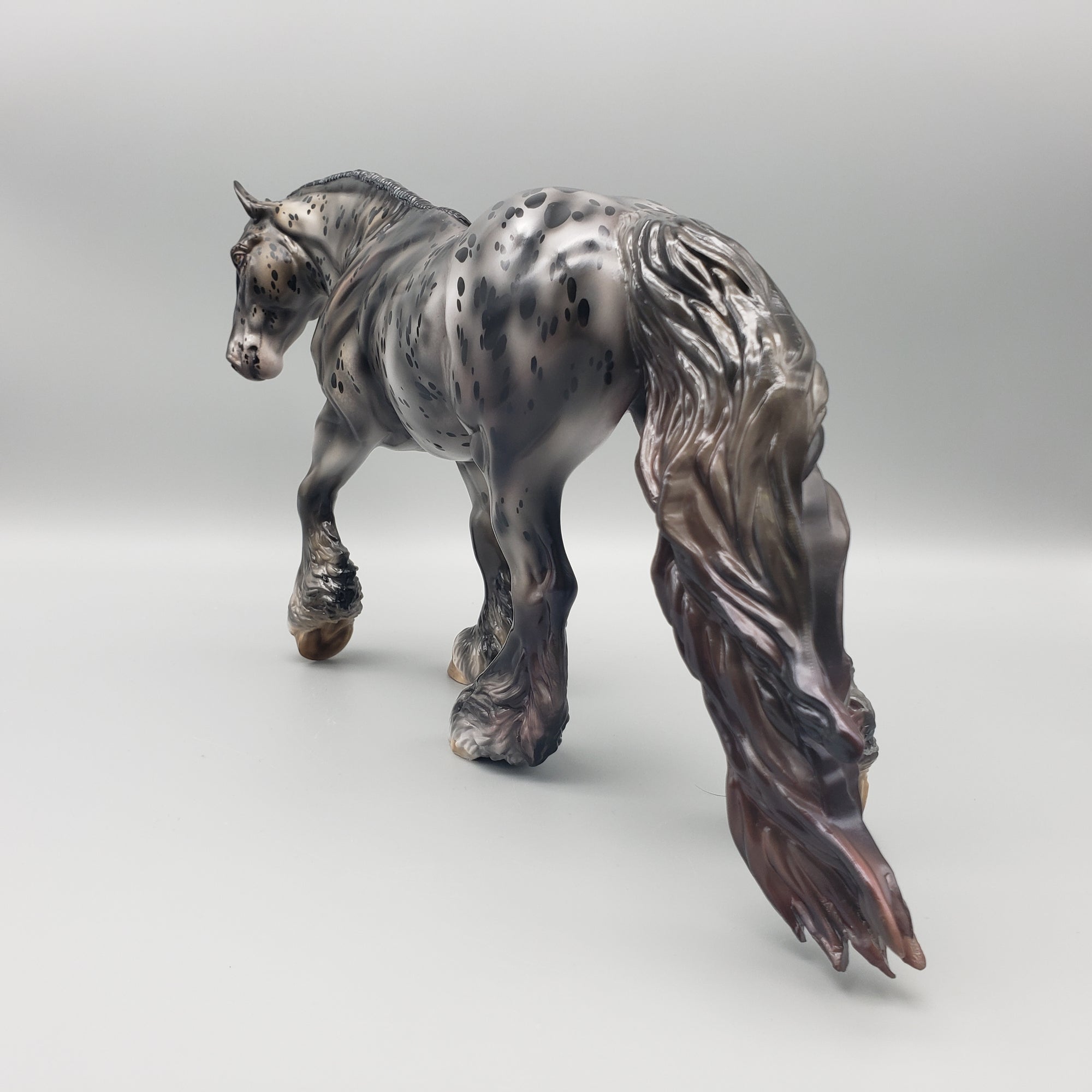 Seventh Heaven OOAK Glossy Appaloosa Irish Cob By Julie Keim - Best Offers 1/22/24